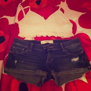 Gilly Hicks Cheeky Jean shorts